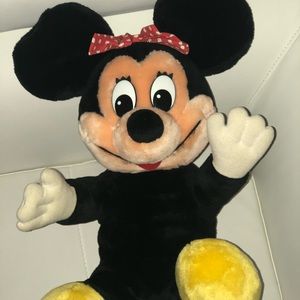 Disneyland Minnie Mouse Red Polka Dot 1980's 1990'